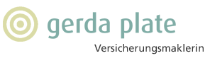 Logo Gerda Plate - Versicherungsfachwirtin